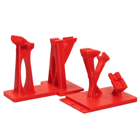 Outillage rouge de soudage imprimé en 3D en plastique à Marseille