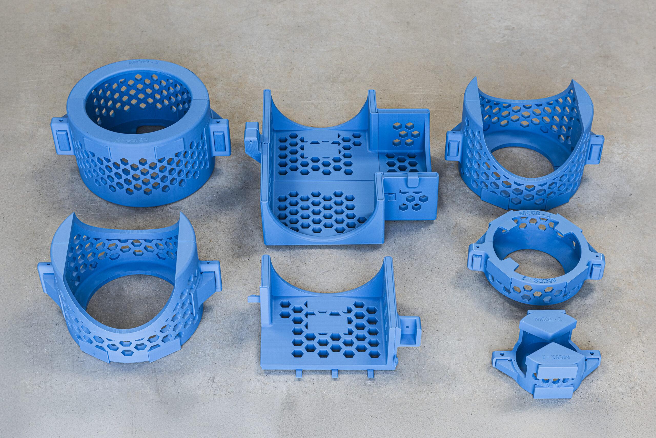 pieces cache EDF 01 Caches de protection de pièces nucléaires imprimées en 3D pour des opérations de maintenance
