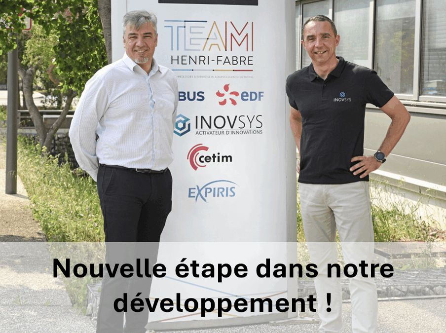 INOVSYS intègre la société MG PROD 3D