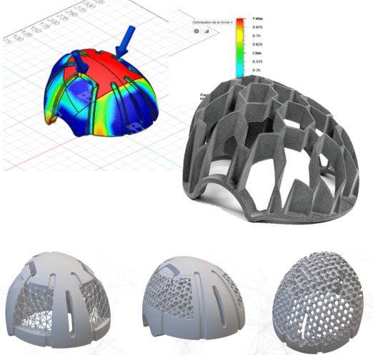 Piece mécanique contrôle dimensionnellement à la suite d'un scan 3D